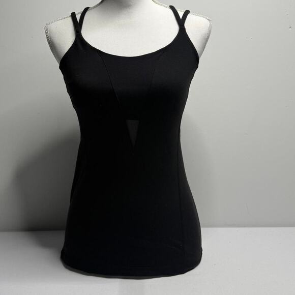 Lululemon Tops - Black LuLuLemon Strappy Tank Top Size 4